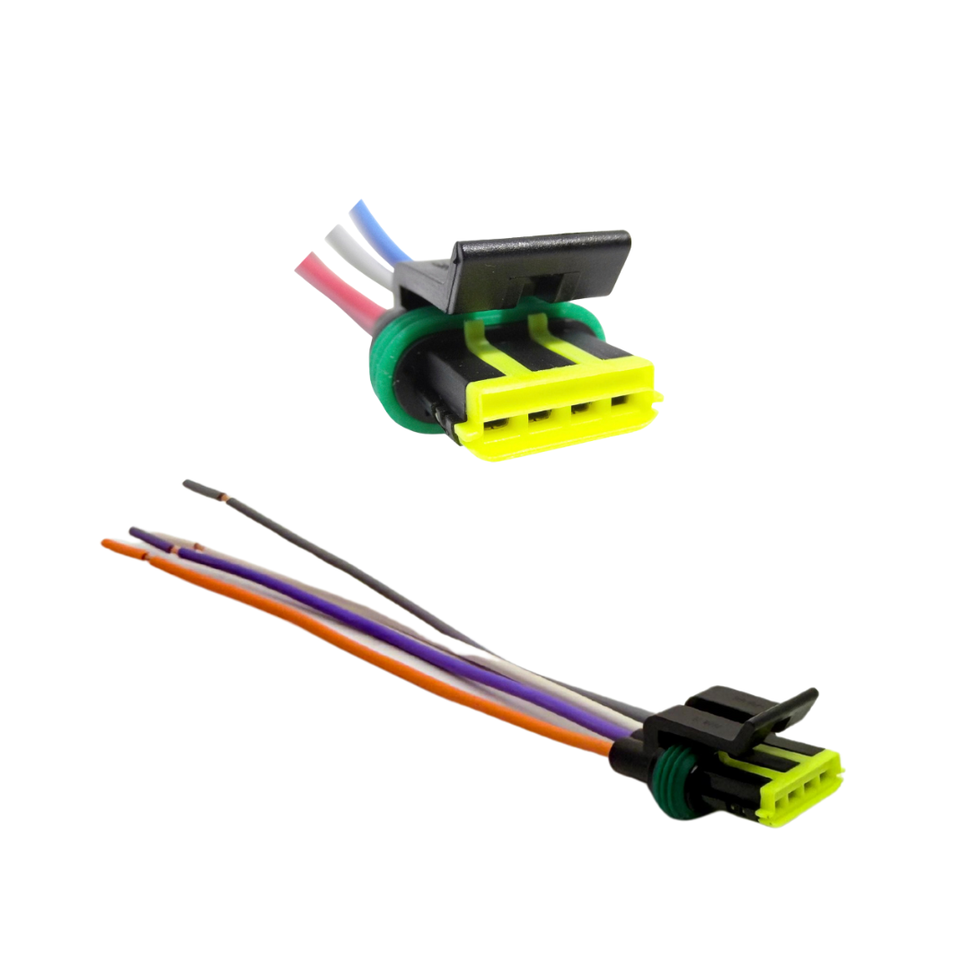 FICHA 4 VIAS PARA MOTOR PASO A PASO MAGNETTI MARELLI
