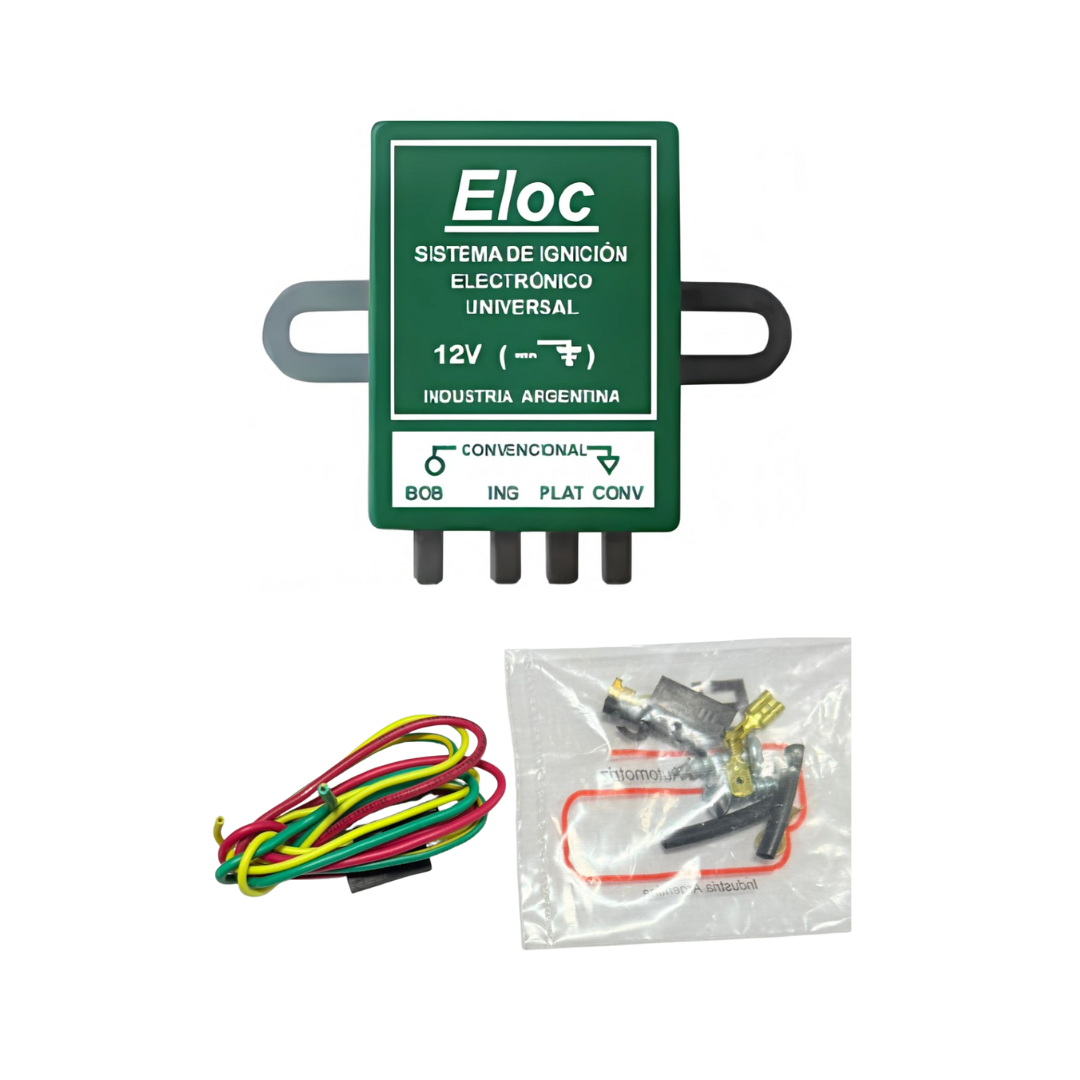 ENCENDIDO ELECTRÓNICO UNIVERSAL (CON DISTRIBUIDOR A PLATINO) 12V