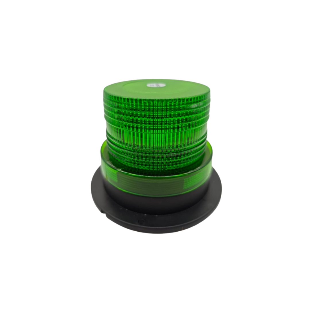 BALIZA LUZ LED DE SEÑALIZACION 12/24 VOLTS  VERDE