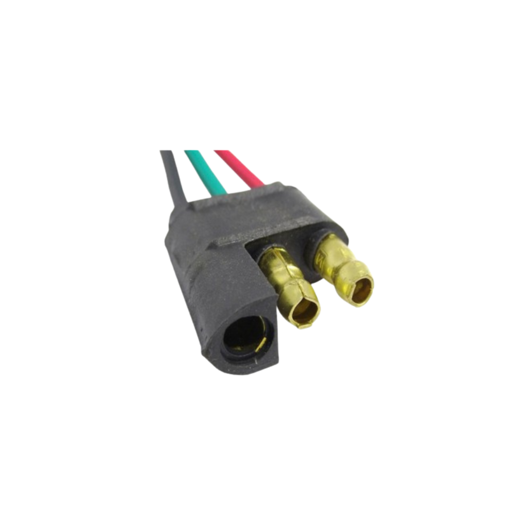 FICHA 3 VIAS CHATA UNIVERSAL - FORD (1 HEMBRA - 2 MACHOS) X BOLSA DE 10 UNIDADES