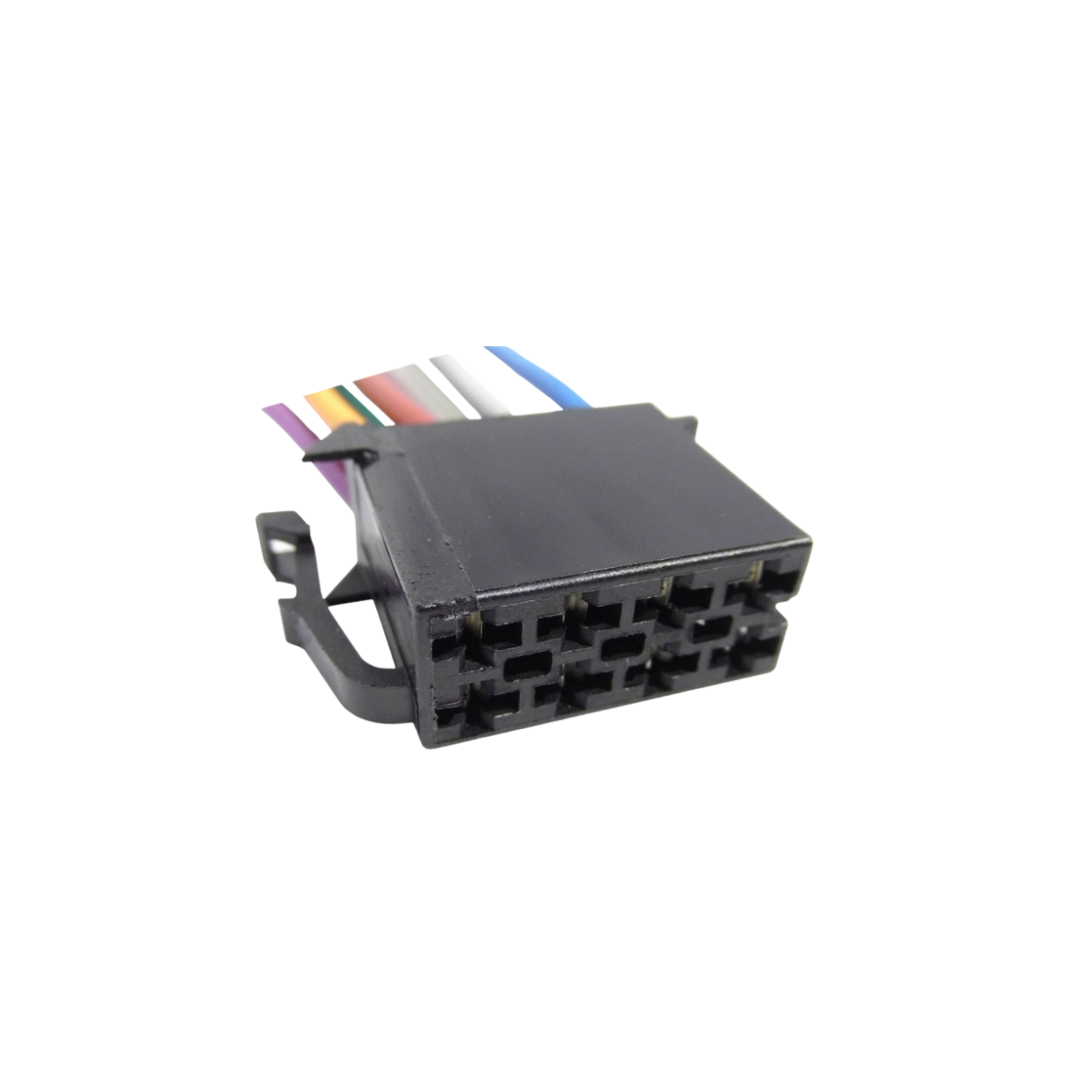 FICHA 8 VIAS NEGRA ESTEREO TIPO UNIVERSAL
