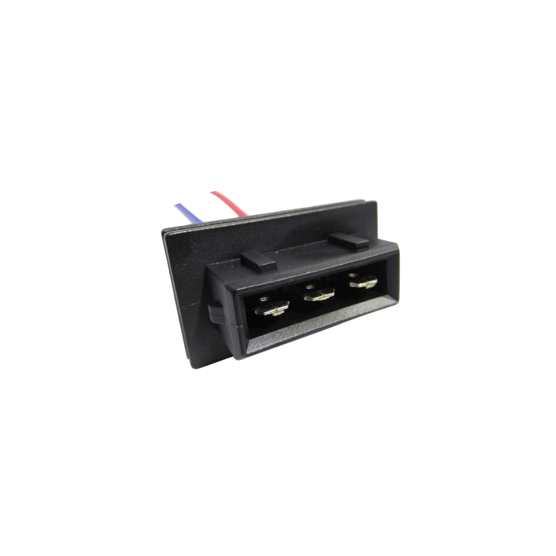 FICHA 3 VIAS MACHO ELECTROVENT. VW GOLF - VOYAGE  CONTRAF. 1621