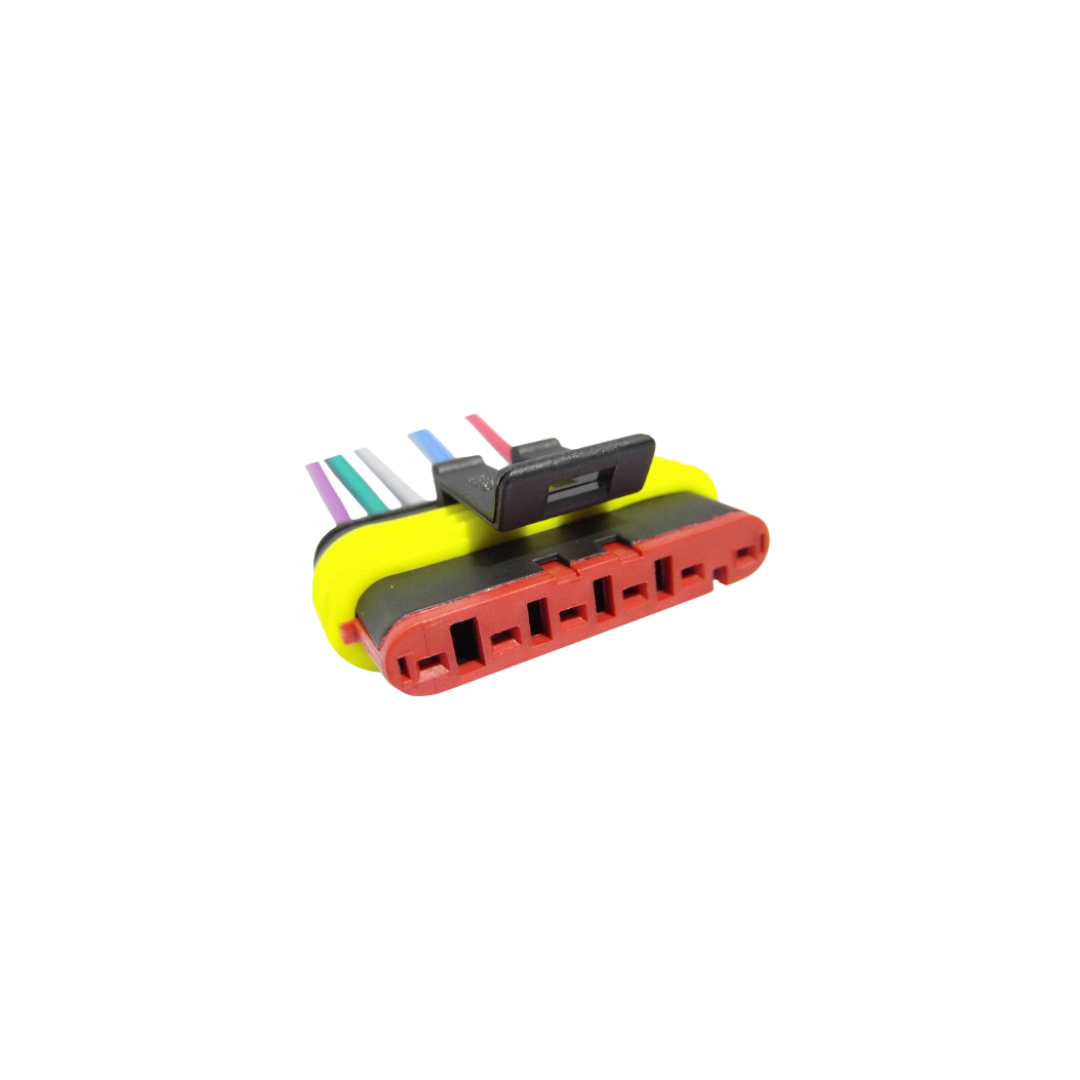 FICHA 6 VIAS MODULO INYECCION FIAT PALIO SIENA Y BOBINA FIAT UNO