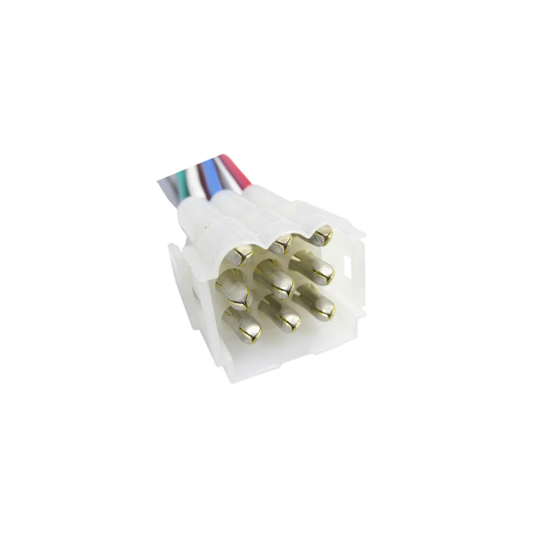 FICHA 9 VIAS HEMBRA PALANCA AGRALE MODELO VIEJO (BLANCA)