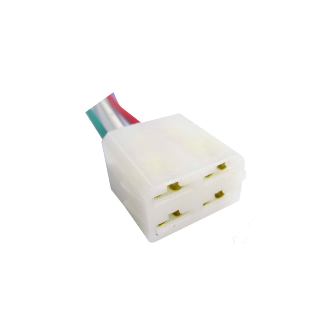 FICHA 4 VIAS MACHO (PORTA HEMBRA) X BOLSA DE 10 UNIDADES