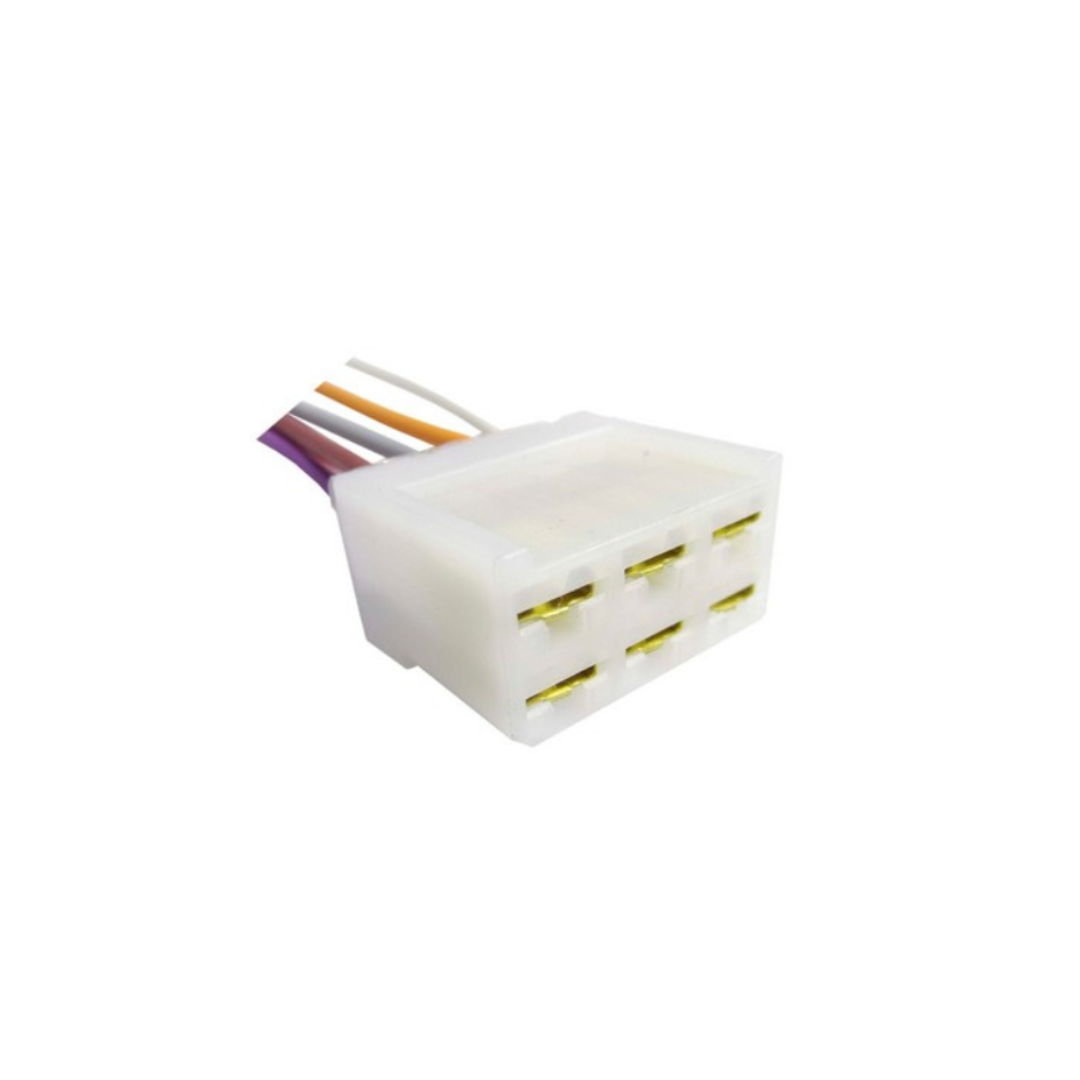 FICHA 6 VIAS MACHO (PORTA HEMBRA) X BOLSA DE 10 UNIDADES