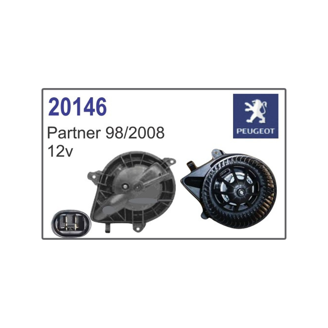 MOTOR SOPLADOR CALEFACCION PEUGEOT PARTNER CITROEN BERLINGO