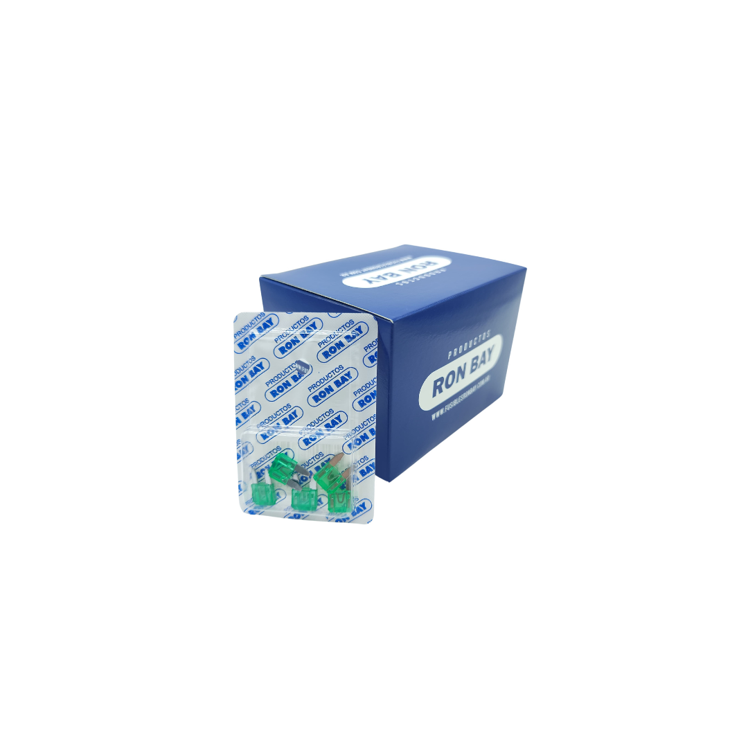 FUSIBLE MINI FICHA 2 AMP . CAJA DE 20 BLISTER X 5 UNIDADES  (CAJA CERRADA)