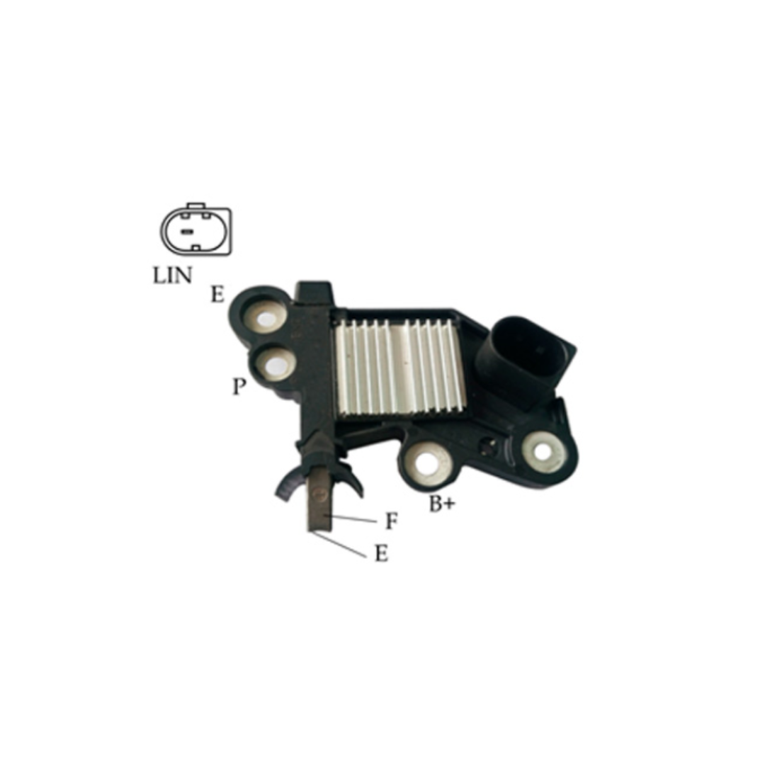 REGULADOR DE VOLTAJE TIPO BOSCH 12V 1P