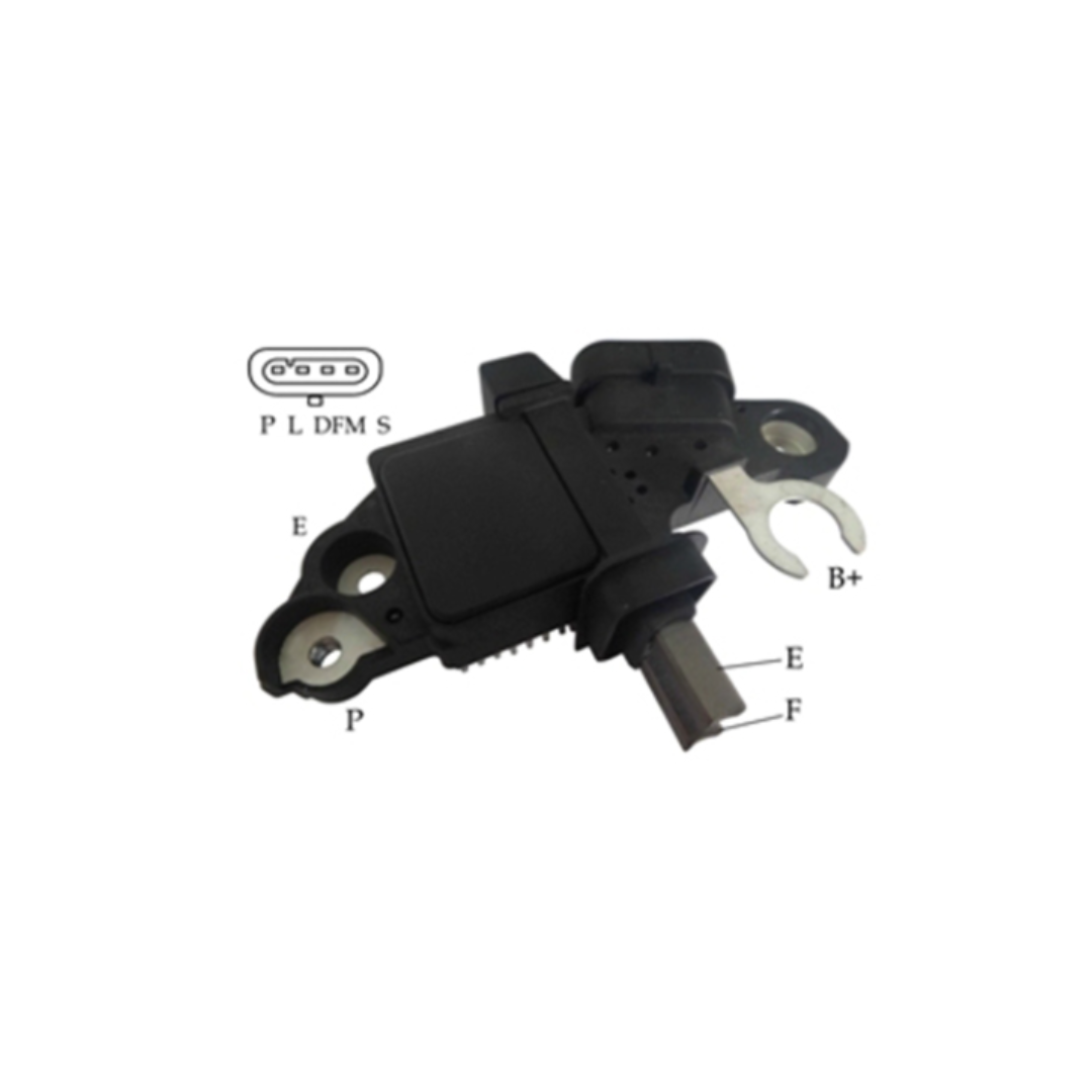 REGULADOR DE VOLTAJE TIPO BOSCH 12V 4P
