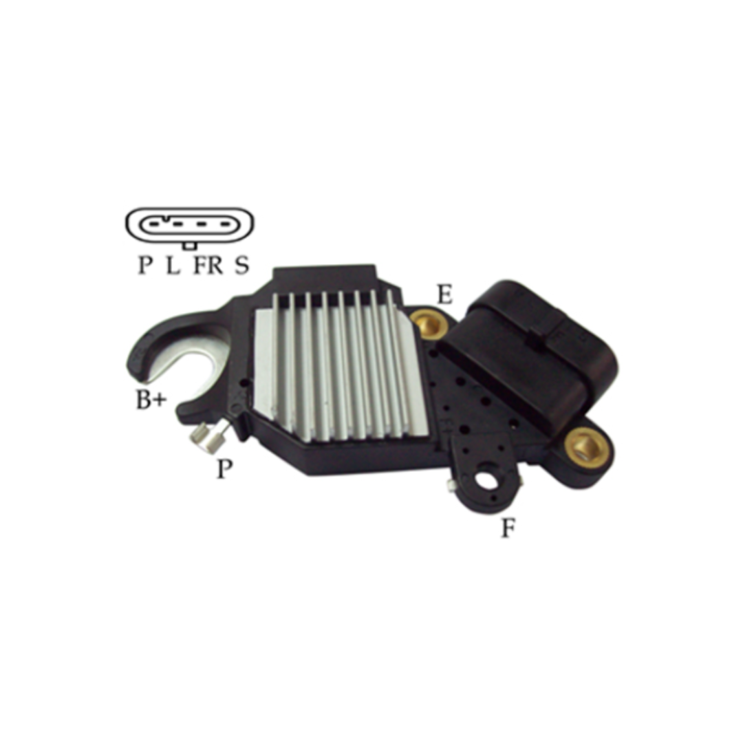 REGULADOR DE VOLTAJE TIPO DELCO 12V 4P