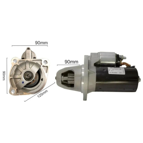 MOTOR DE ARRANQUE BOSCH FORD CAMIONES LIVIANOS 815 14000 10D 12V  (Reemplazo 10085)