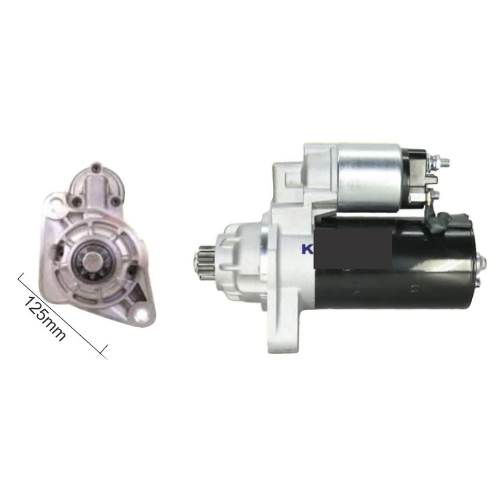 MOTOR DE ARRANQUE BOSCH VOLSKWAGEN VW TOUAREG 2.5 TD 9D 12V