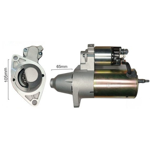 MOTOR DE ARRANQUE CHINO 12V 9D DP27MM JAC CAMION CHINO CHANGAN