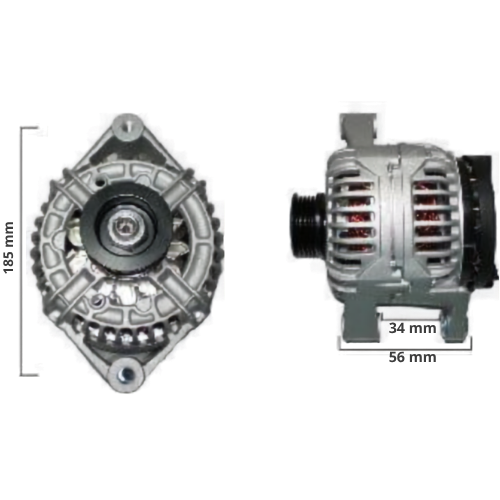 ALTERNADOR CHEVROLET CORSA NAFTA DELCO