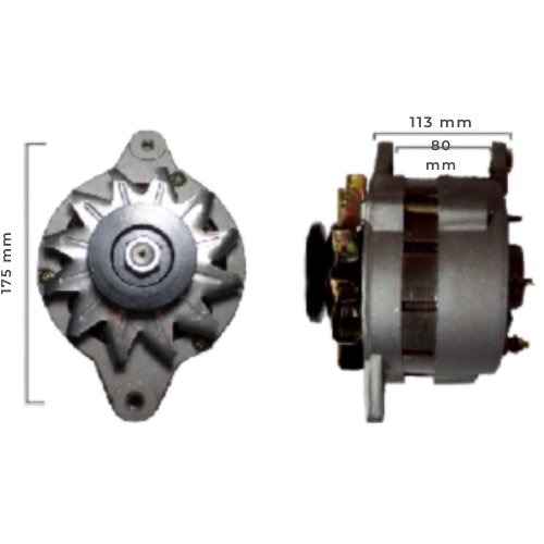 ALTERNADOR UNIVERSAL PERKINS, FORD, GM