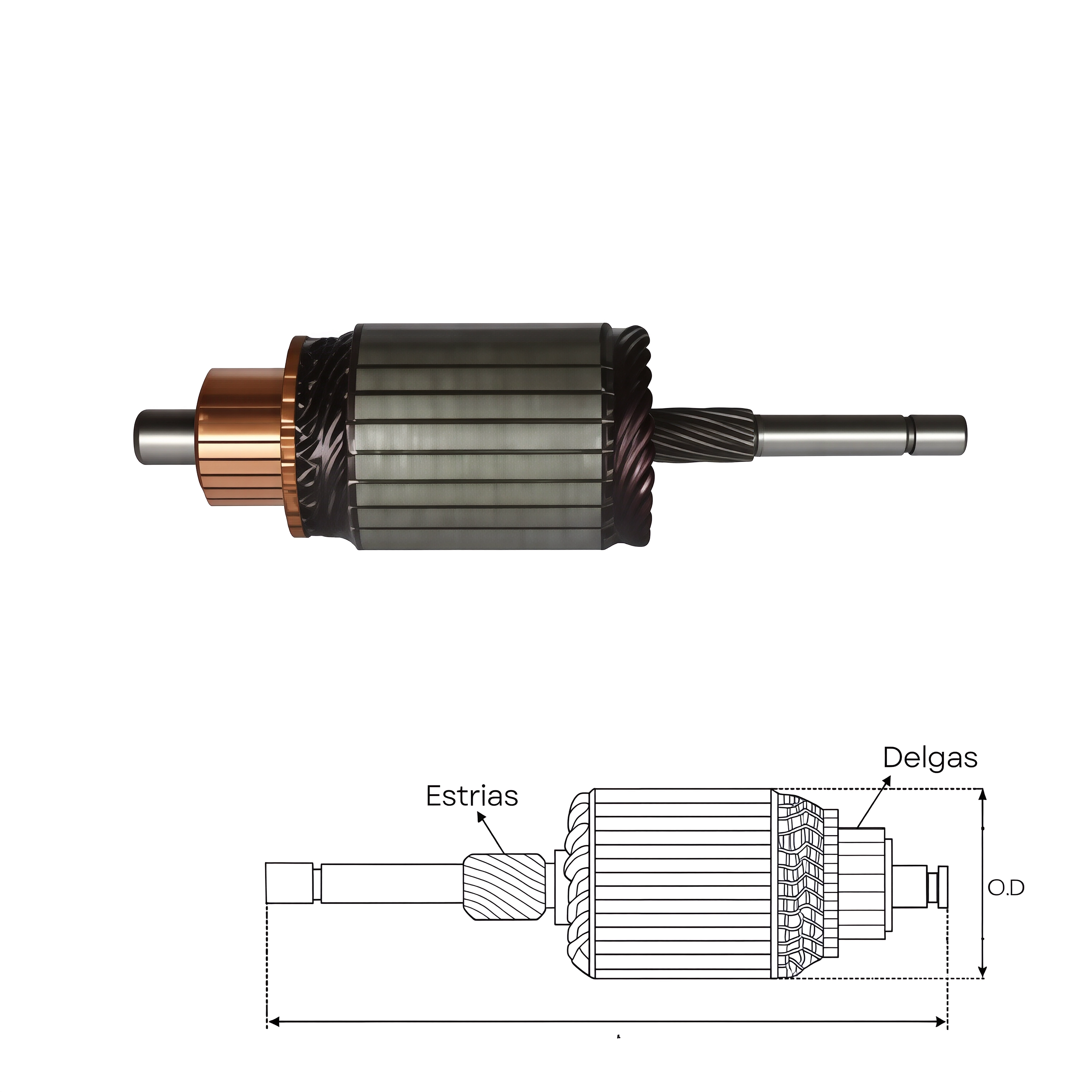 INDUCIDO FORD 4 MOD II